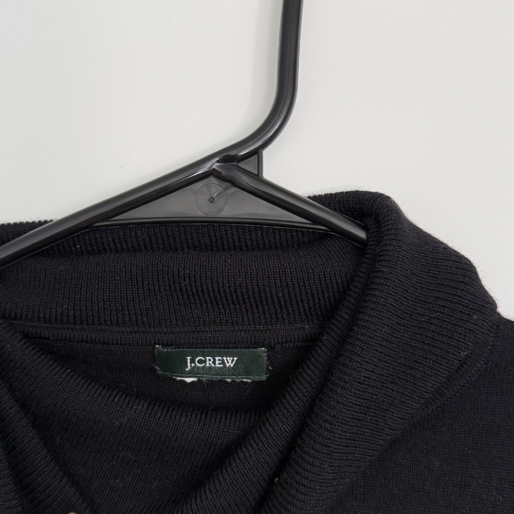 J. Crew Black Knit Turtleneck Size Small - Picture 4 of 8